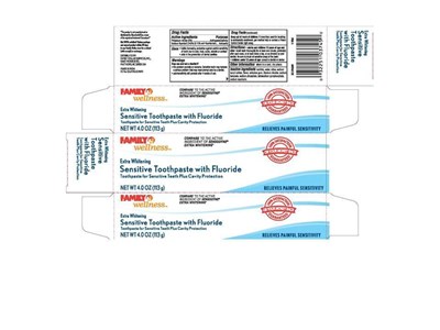 Image Description (Family Wellness Sensitive Extra Whitening)